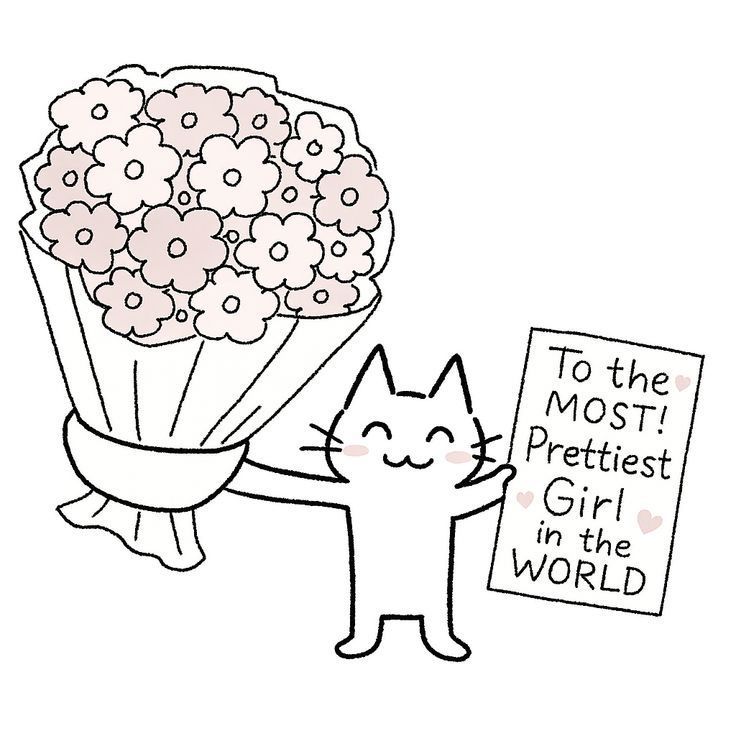 cat with banner